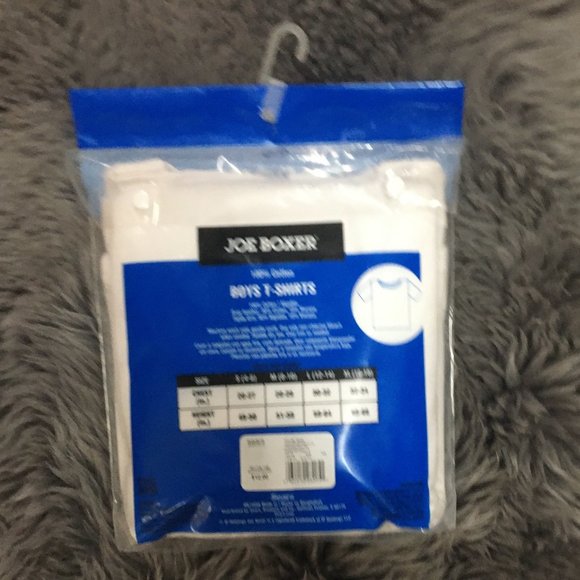 Joe Boxer | Boy's T-Shirts | 3 Pack | White | XLarge - Picture 2 of 3